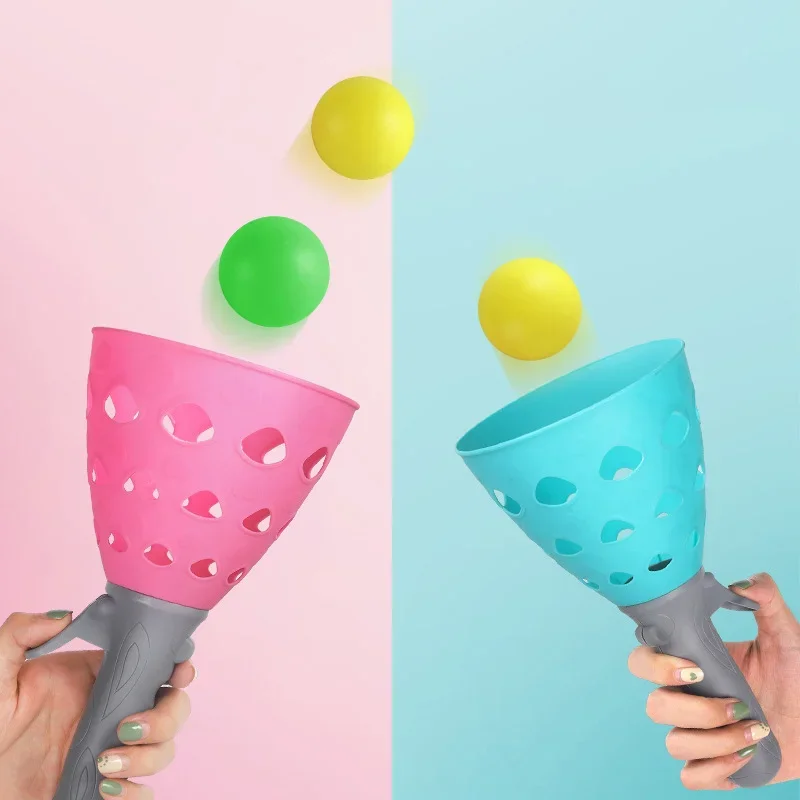 1 Set Interazione genitore-figlio Classe Divertimento Catapulta elastica Ragazzo e ragazza Giocattoli sportivi Puzzle per bambini Lancio di catapulta Palla giocattolo