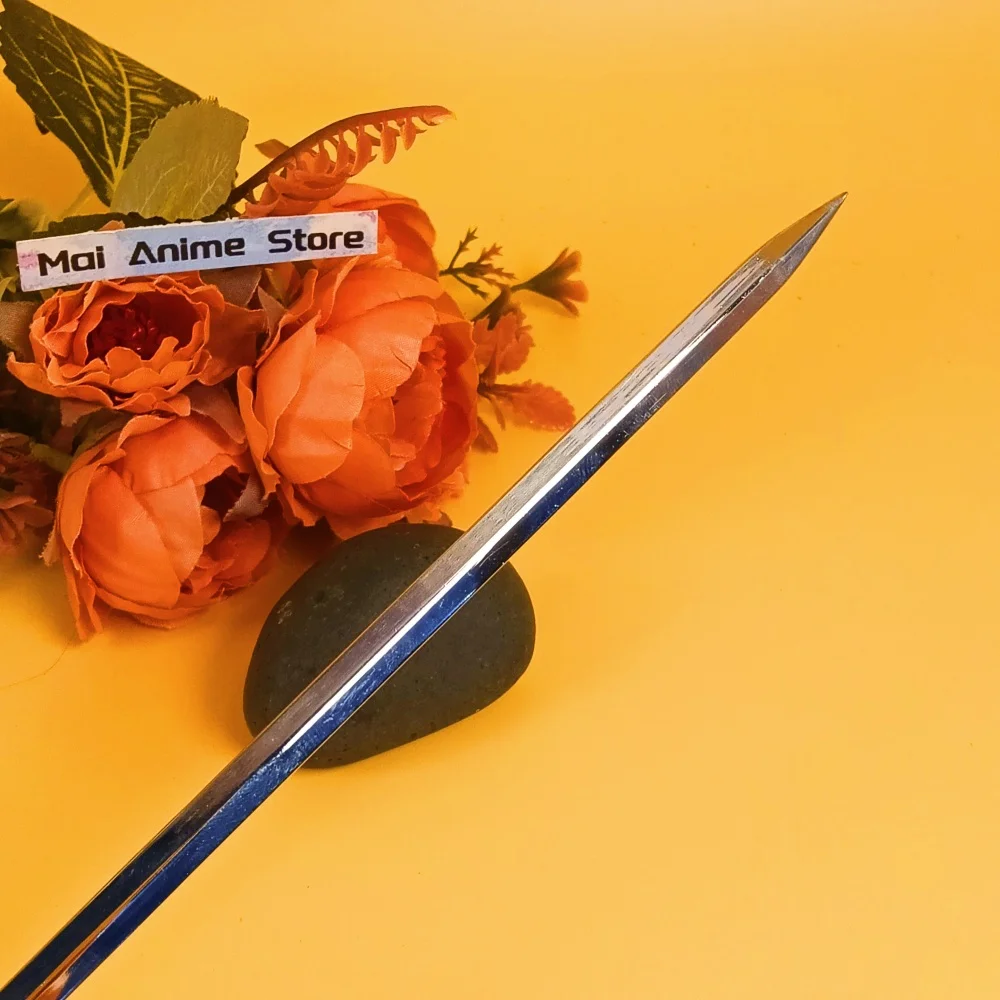 10in aço roronoa zoro katana metal anime zoro espada tamanho real katana original samurai sabre ferro ninja faca unsharp brinquedo presente