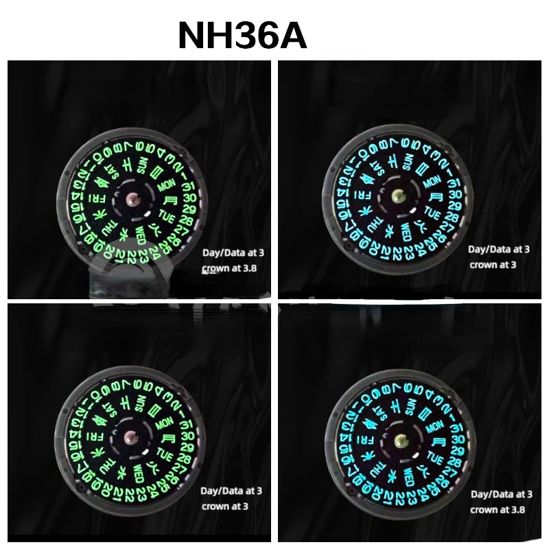

Аксессуары для часов, оригинальный новый японский механизм NH36 с автоматическим механическим механизмом NH36A, высокоточный совершенно новый механизм для самостоятельной сборки