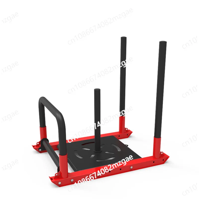 

Спортивное оборудование для фитнеса на открытом воздухе Весовая тележка для бега с саней Тренировочная тележка для саней