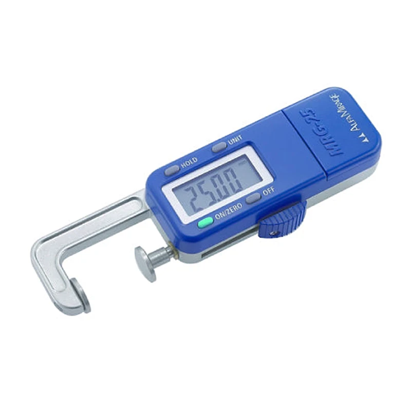 ญี่ปุ่น MRG-25 Quick Digital Gauge 0.01-25 มม.อ่านอิเล็กทรอนิกส์ความหนาอัญมณีไข่มุกเครื่องประดับวัด Caliper