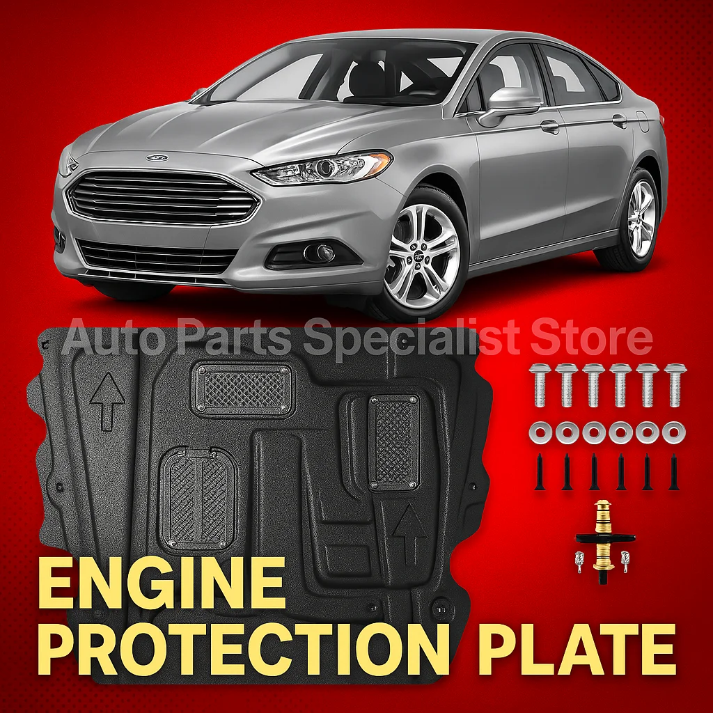 

For Ford Mondeo Fusion 2013-2020 Engine Guard Board Splash Shield Mud Fender Plate Cover Black Car Mudflap Mudapron Mudguard L