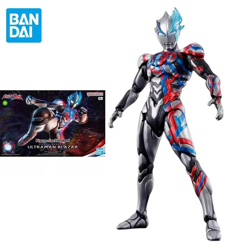 Bandai Original Anime Figure-rise Standard ULTRAMAN BLAZAR Action Figure Collectible Assembly Model Toys Gift for Children