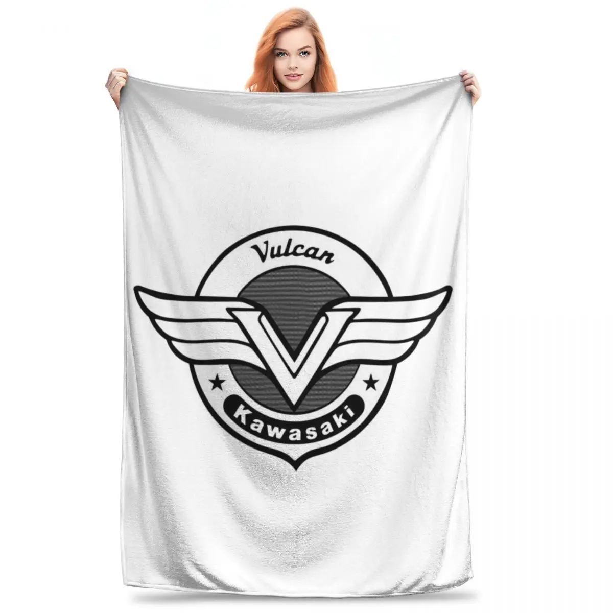 Vulcan Motorcycle Modren Blanket Flannel Super Soft Sofa Throw Blankets For Couch Bedding Office Throws Bedspread Quilt