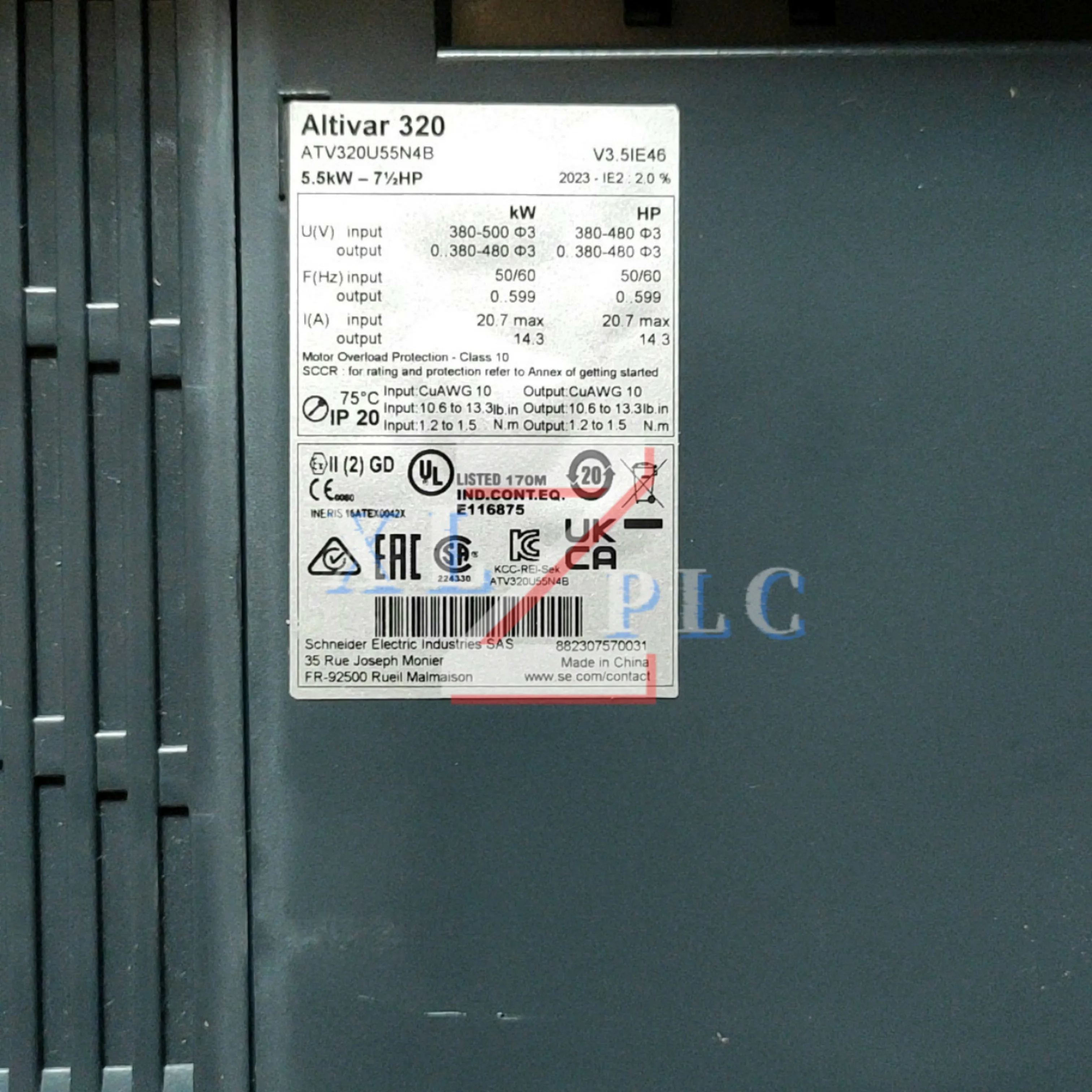 ATV320U55N4B neuer originaler Frequenzumrichter