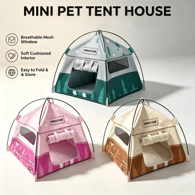 Photography Model - 1:12 Scale 10cm Realistic Camping Tent