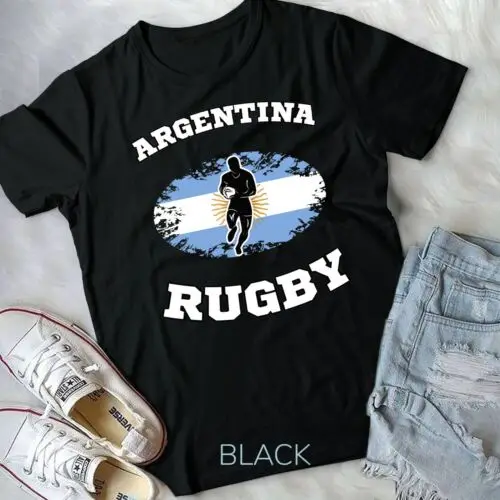 Argentina Flag Rugby Team Unisex T-shirt