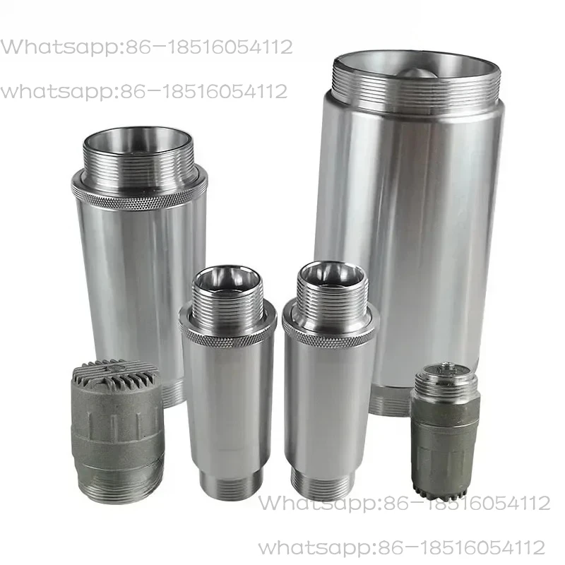 RV-01 RV-02 RV-03 1.2-2 inch 0-600 Mbar Aluminum Alloy Pressure Relief Valve for Blower High-pressure Fan  Pump