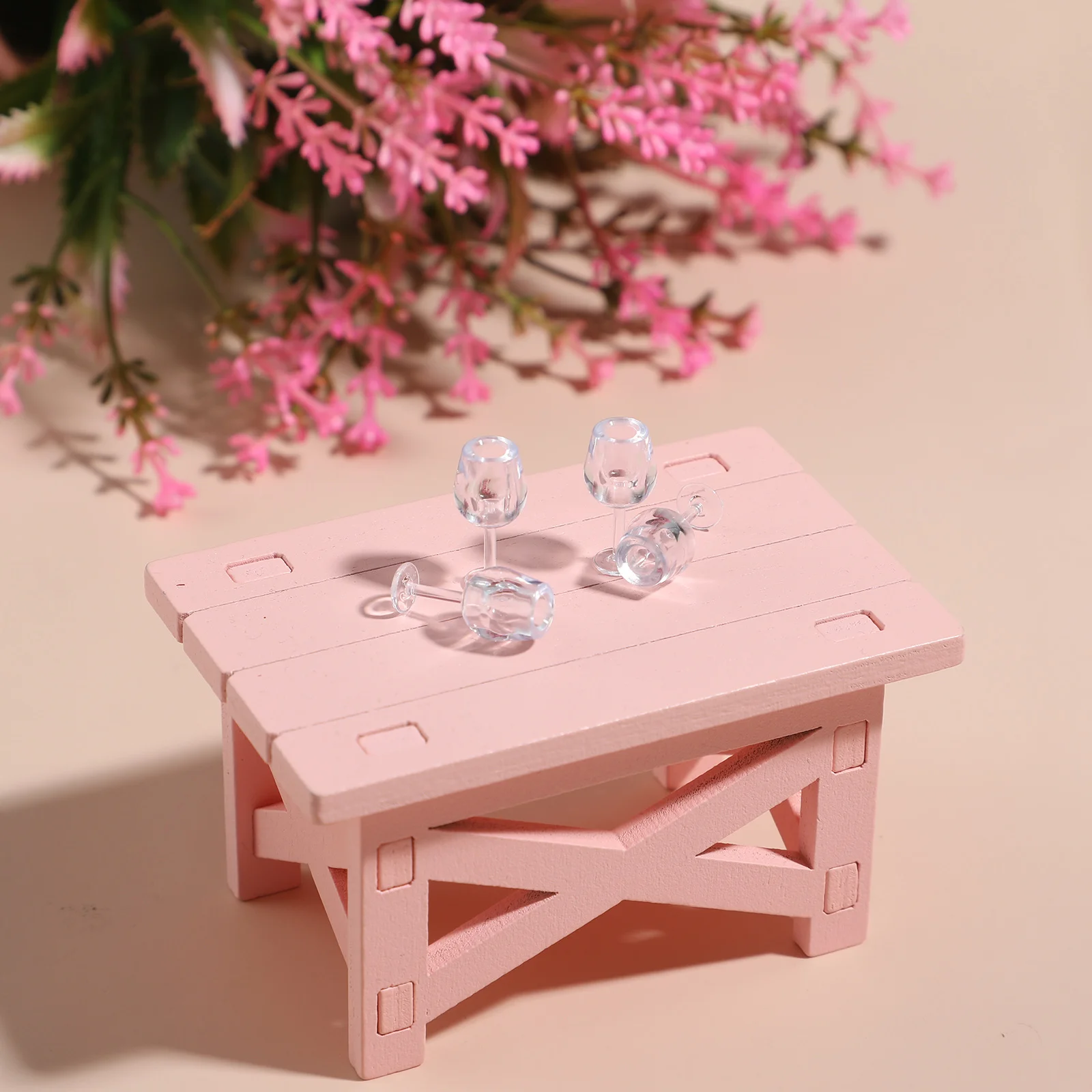 10 mini tazze da tè in vetro per casa delle bambole, micro bicchieri in miniatura, bambole rinate per bambini