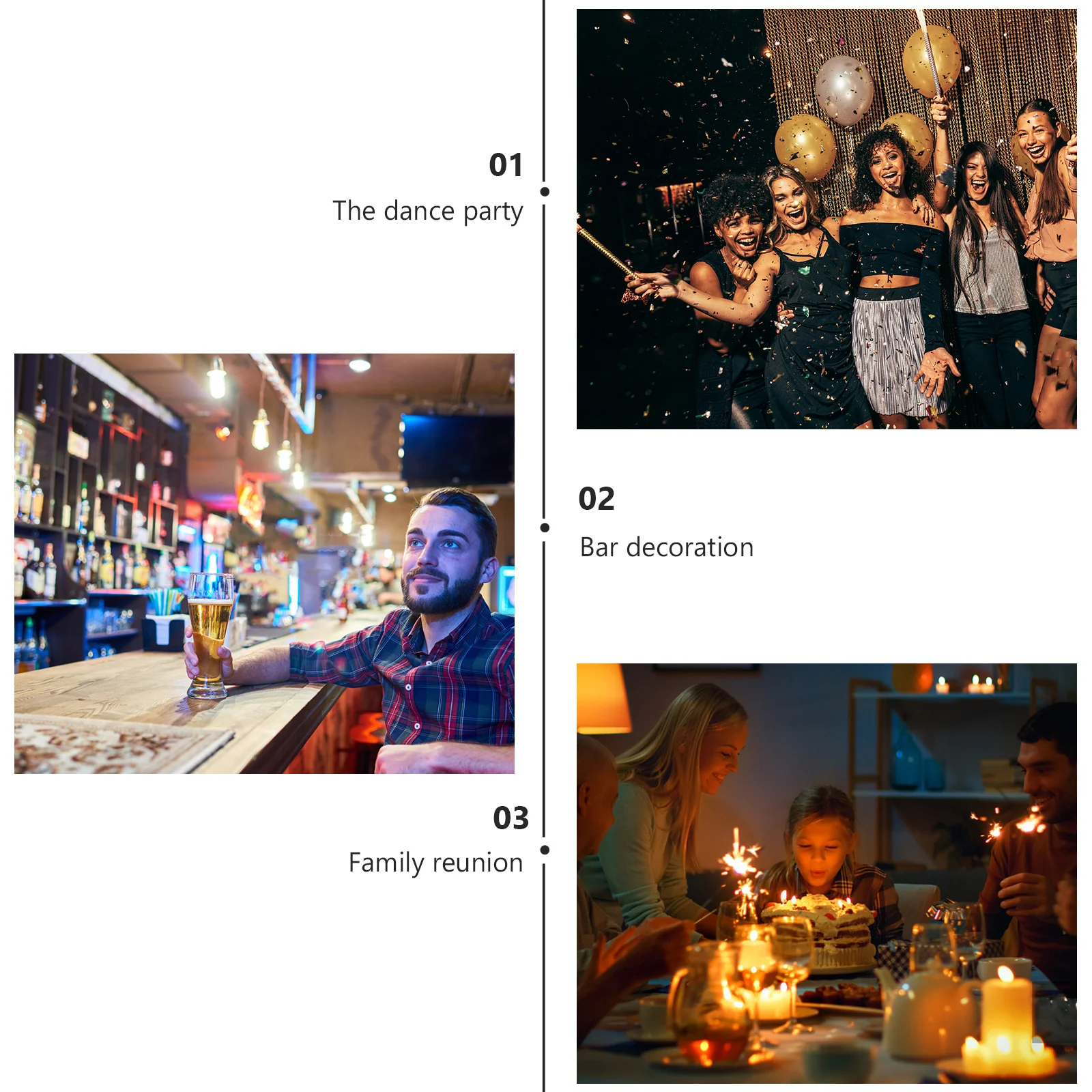 

1Set Fiber Optic String Lights 1.5m 10 LED Decorative Flower String Lamps for Bedroom Festival Party Lighting Ornament