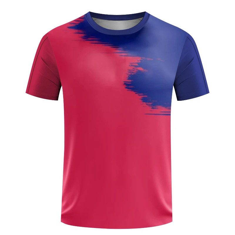 Men's Table Tennis Wear Quick Drying Badminton Training Wear Women's Breathable Competition Wear Summer Customized Plus Size Top