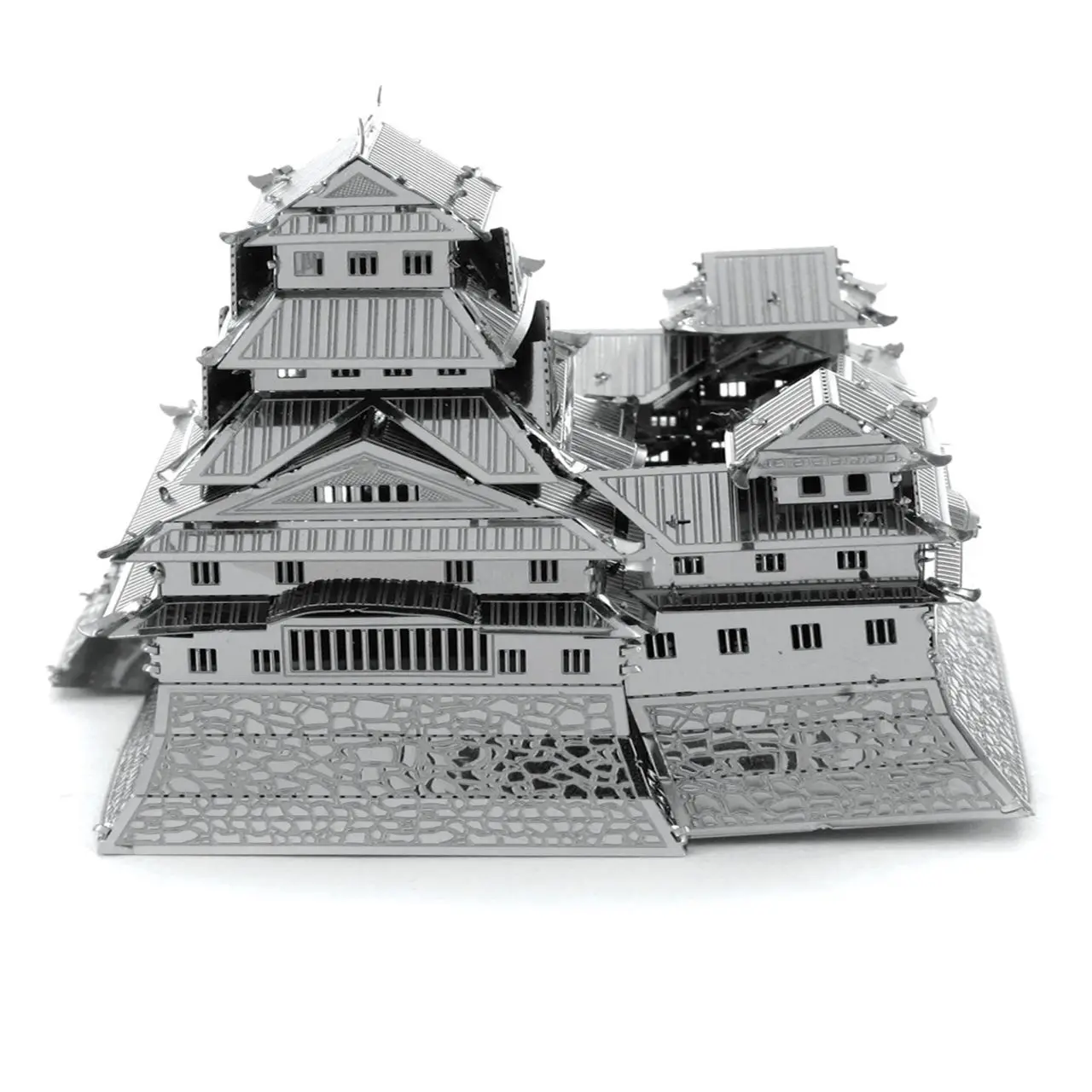 Himeji Castle 3D Metal Puzzle DIY Architecture Model Building Kit Educational Toys For Adults Kids Gift