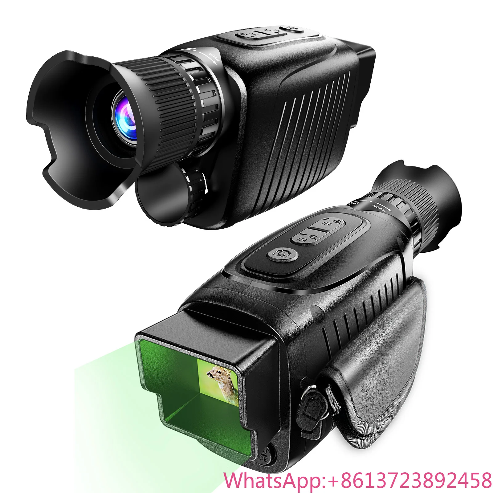 

YS02 Night Vision Monocular 8X Zoom Infrared Goggles 1080P Video 2000mAh Battery Day Night Dual Use Outdoor Telescope