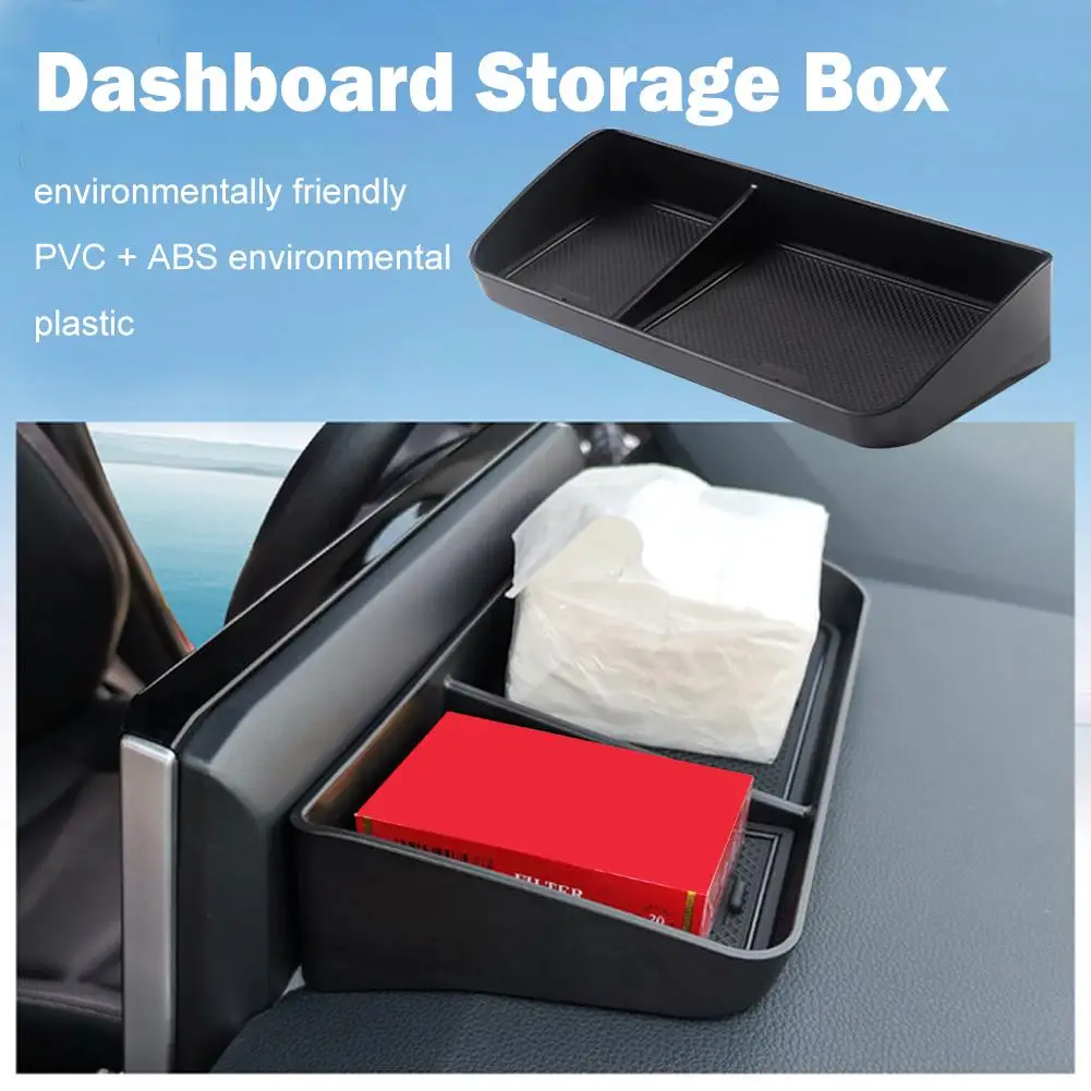 

For Toyota Corolla Cross Dashboard Storage Box Car Console Storage Center Screen Plastic Organizer Behind Dashboard Box Tra S7M9