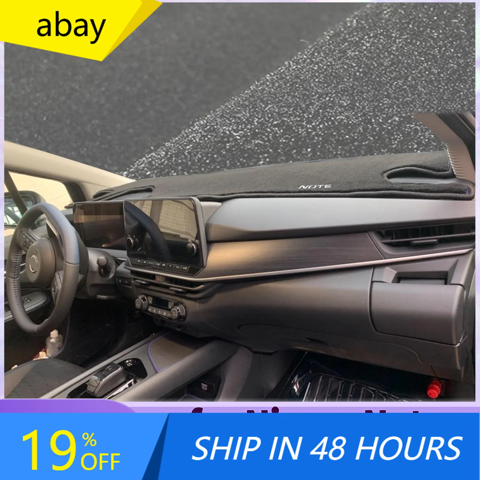 fit for Nissan Note E13 E-power 2021 2022-2024 Car Accessories Dashmat Dashboard Cover Pad DashMat Sunshade Protective Carpet