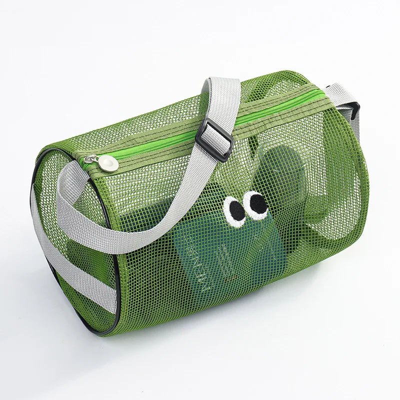 Mesh Makeup Toiletry Storage Bags Handbags Portable Travel Washing Body Shower Tools Organizer Hanging Cosmetic Organizer Pouch