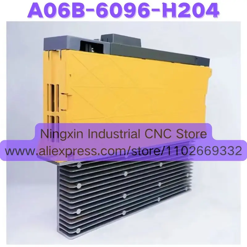 

Б/у A06B-6096-H204 A06B 6096 H204 Быстрая доставка модуля сервоусилителя протестирована нормально