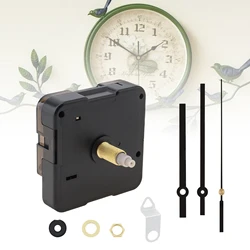 Wall Clock Mechanism Silent Quartz Movement Machine Wall Hands Silent Sweeping Second Movement with Pointer DIY Repair Tools