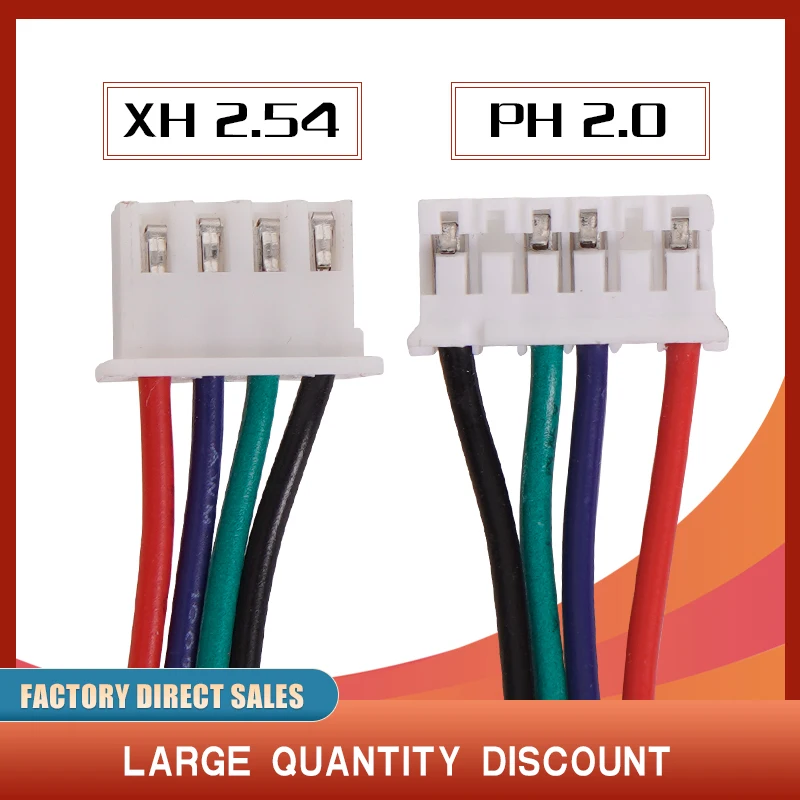 Cabos de impressora 3d hx2.54 4p-ph2.0 6p um2 um2 um2 + 2 estendido + stepper motor cabo atacado qualidade superior