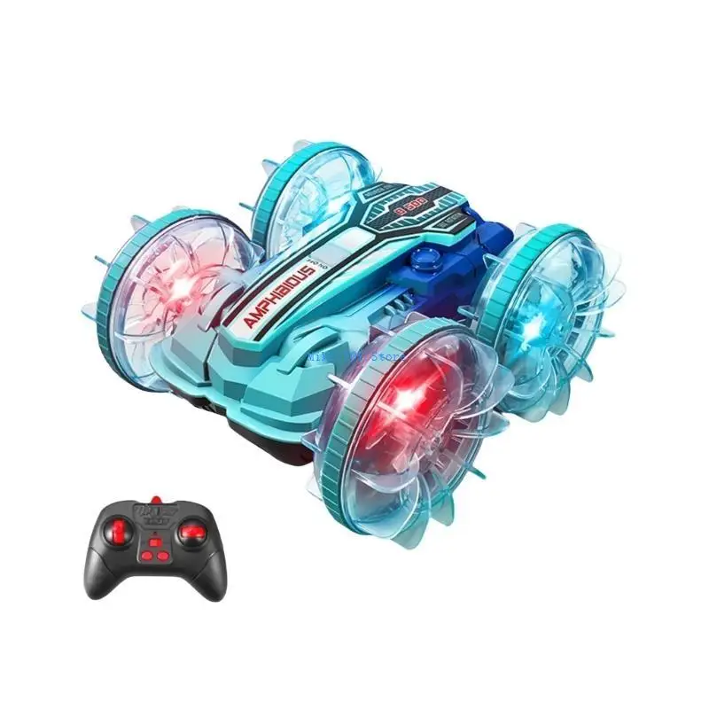 

24BE Children Amphibian Model Car Remote Control Kids Toy Four-wheel Amphibian Vehicle for Waterproof Car Model Toy Vehicle