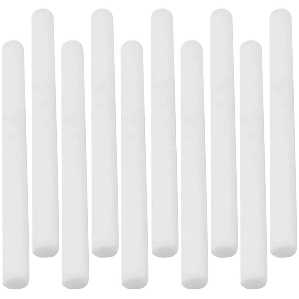 10 Pcs Sliver Diffuser Wands Stick Sponge Essential Oil Sticks Aroma Volatile Cotton Travel