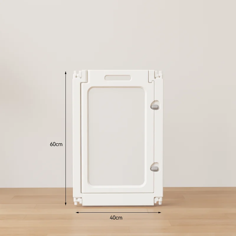 

Transparent Fence Single Piece Pet Cage for Dogs Indoor Easy Installation Resin Material Suitable for All Sizes of Dogs