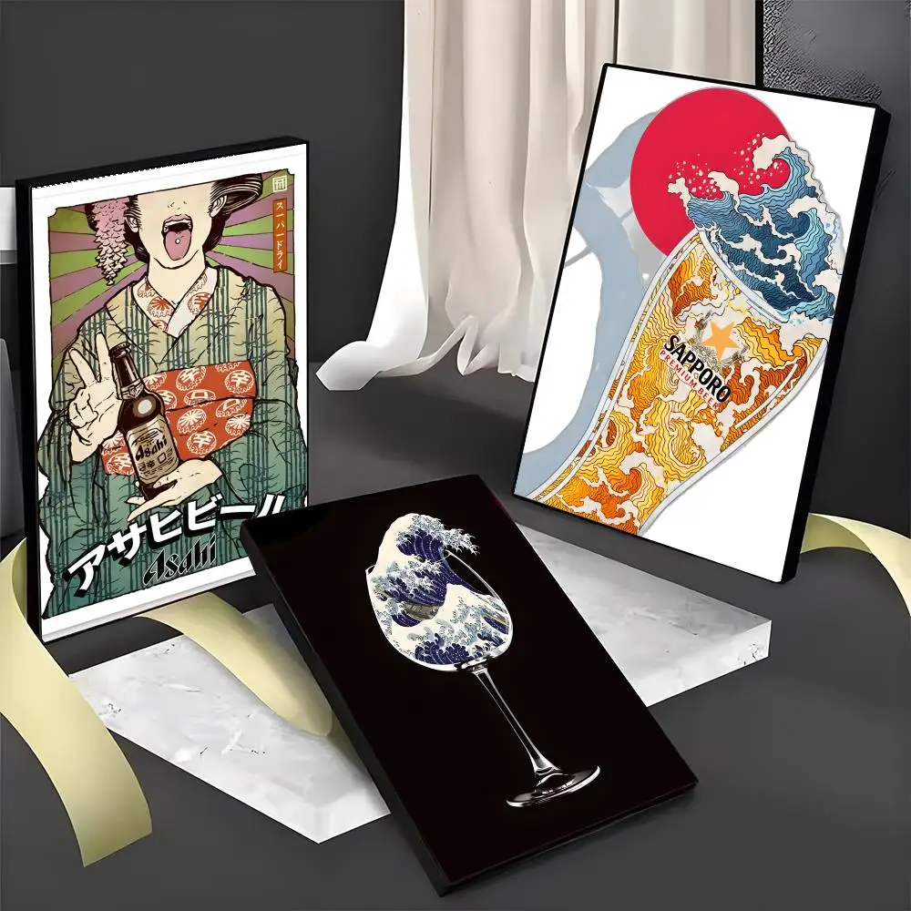 Japan A-Asahi Beer Poster PC Hot Poster Art HD Canvas AAA Advanced Aesthetic Printing Paper Wall Art For Living Room Home Decor