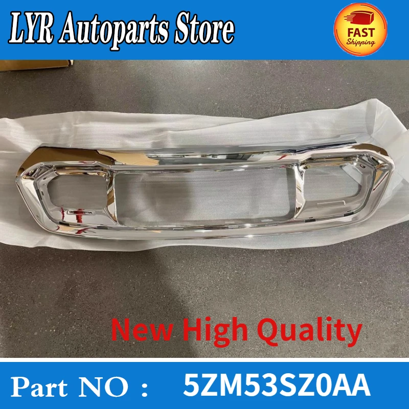 New high quality For 2017-2022 Jeep Grand Cherokee Front Chrome Bumper Grille Frame 5ZM53SZ0AA