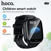 HOCO Y106 1,83ich LCD pantalla táctil niños reloj inteligente para niña/niño 4G tarjeta SIM LBS rastreador de ubicación 8W cámara llamada telefónica reloj