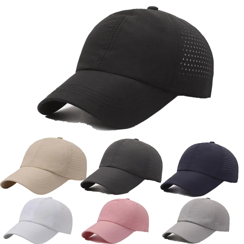 

Quick-drying Big Head Circumference Summer Breathable Thin Baseball Cap Women Sports Sun Cap Men's Outdoor Visor Baseball Cap