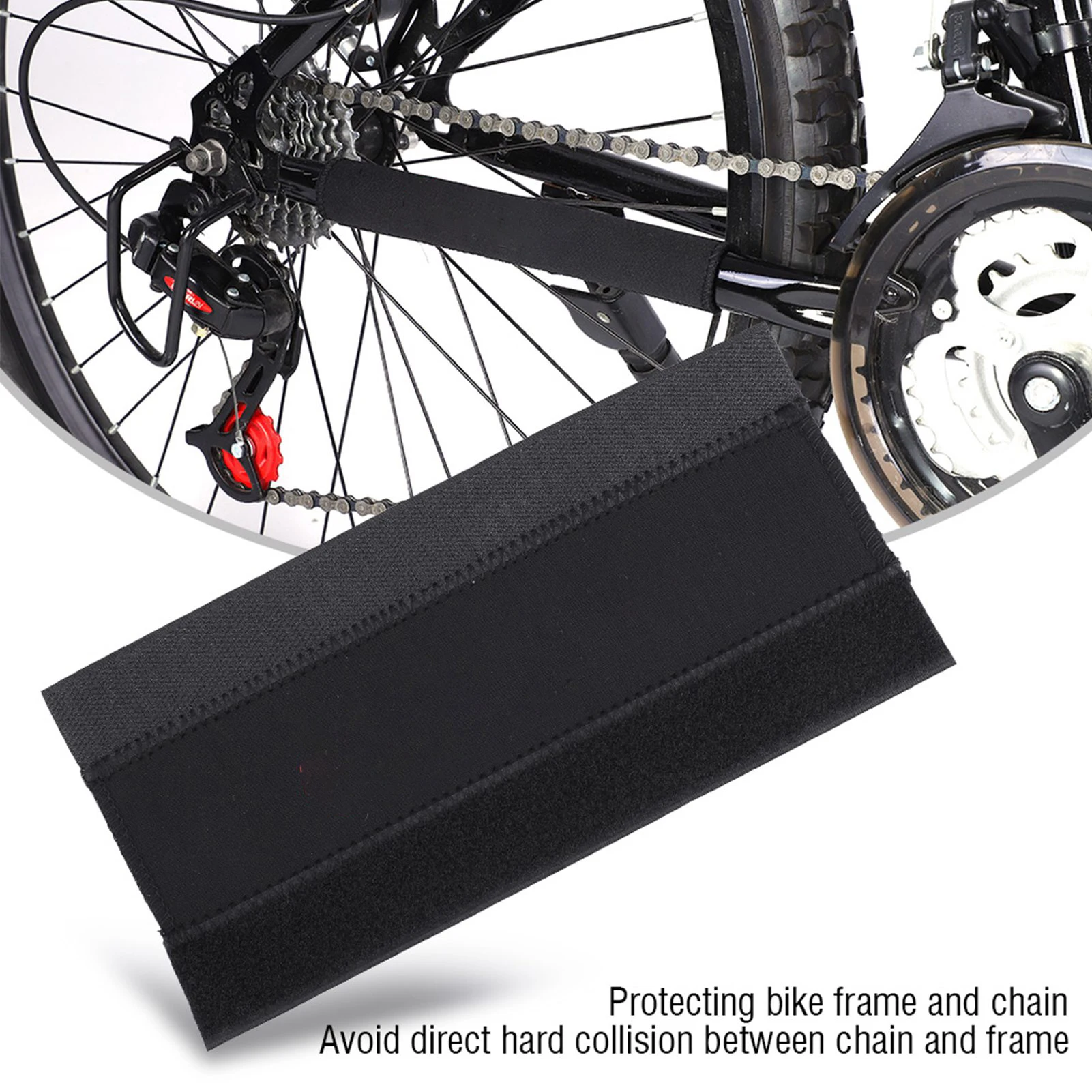 Fahrradkettenschutz Fahrradrahmenschutz DUUTI Radfahren Fahrradrahmen Kettenschutz Aufkleber Schutzfolie Abdeckung Wrap