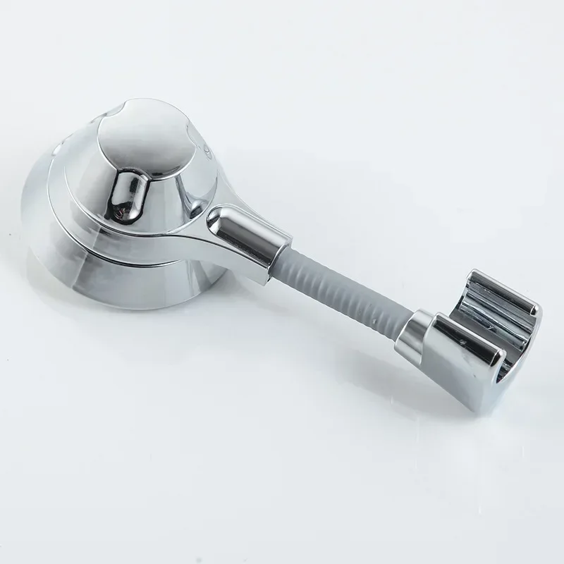 Suction Cup Shower Holder Adjustable Shower Head Holder Nozzle Handheld Holder Punch-Free Multi Angle Rotation Shower Bracket