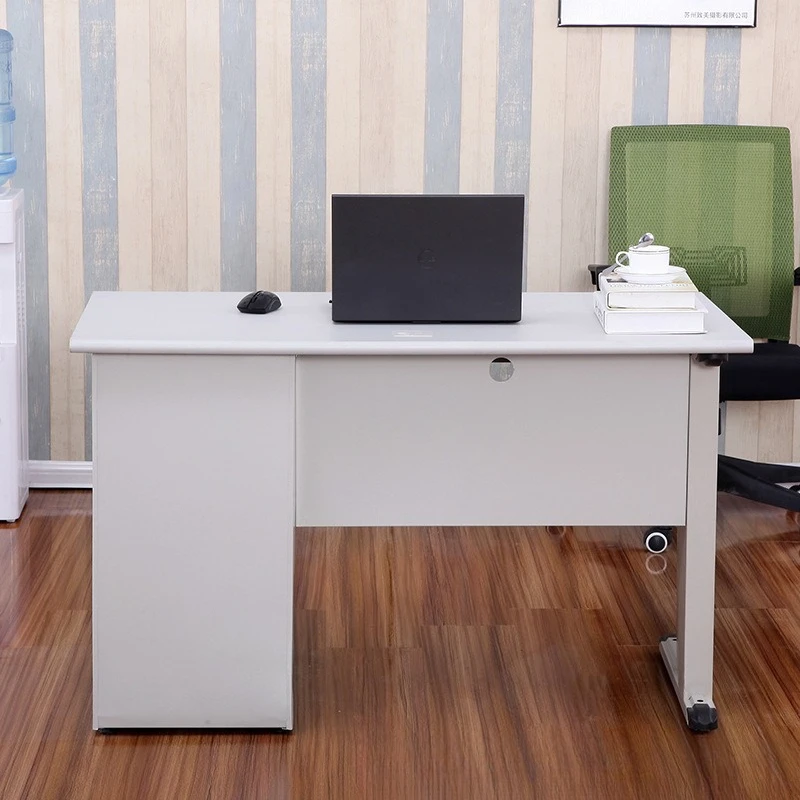 Ufficio, scrivanie e sedie, latta, scrivania per computer, semplice, moderna, singola