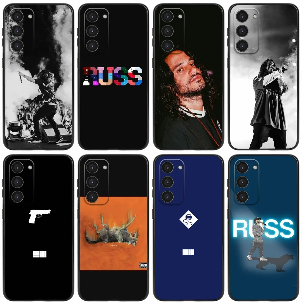 R-Russ James Vitale Phone Case For Samsung Galaxy A20,A21s,A22,A31,A32,A52,A53,A72,73,A80,A91 Soft Liquid Silicone Black Cover