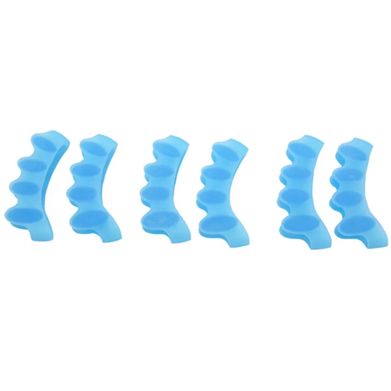 Corretor de A99G-18X, separador de dedos dos pés, protetores de alívio de gangue, novo material, alisador de dedo do pé de martelo de gel, espaçadores de dedos