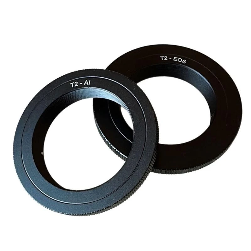 Bộ chuyển đổi ống kính kim loại T2 Camera gắn cho chim xem tùy chọn