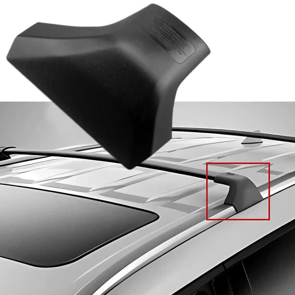 Roof Luggage Rack Cover for Toyota Highlander XLE XSE Limited  Platinum 2020-2024 Roof Rails Roof Rack End Cap