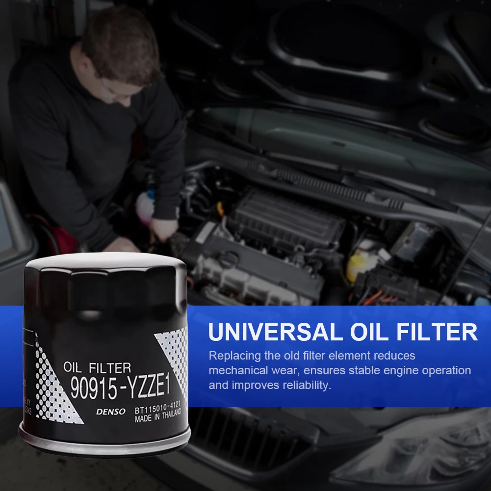 فلتر زيت بديل للسيارات 91058 YZZC5 فلتر زيت بديل معدني لسيارة Toyota Avensis Estate T22 T25 Liftback #5