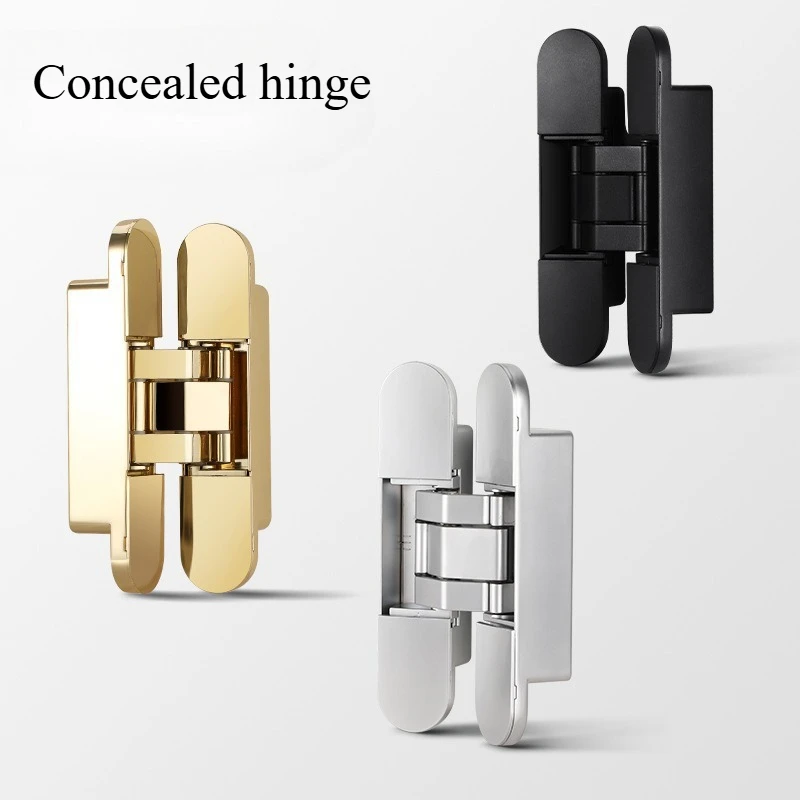 

Усиленная 3D-регулируемая невидимая петля - выдерживает нагрузку до 180 кг для скрытых/тайных дверей