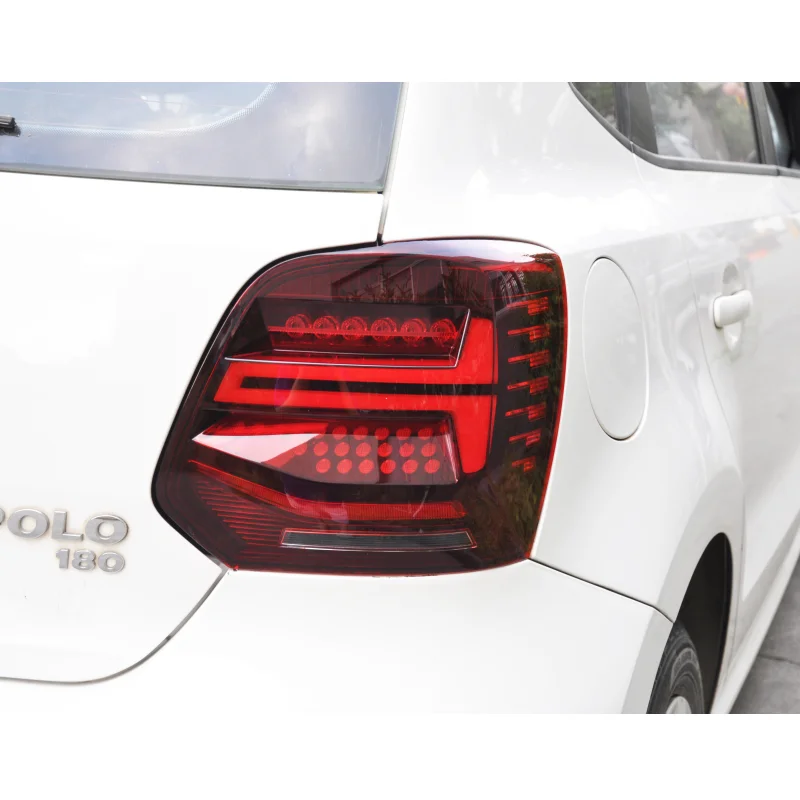 Car TailLights For VW POLO LED Tail Light 2011-2018 Rear Stop Lamp Brake Signal Reverse Automotive Accessories