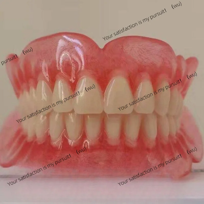 Modèle de prothèse complète amovible ZOCI - Dents édentées pour seniors - Matériel pédagogique et de démonstration dentaire
