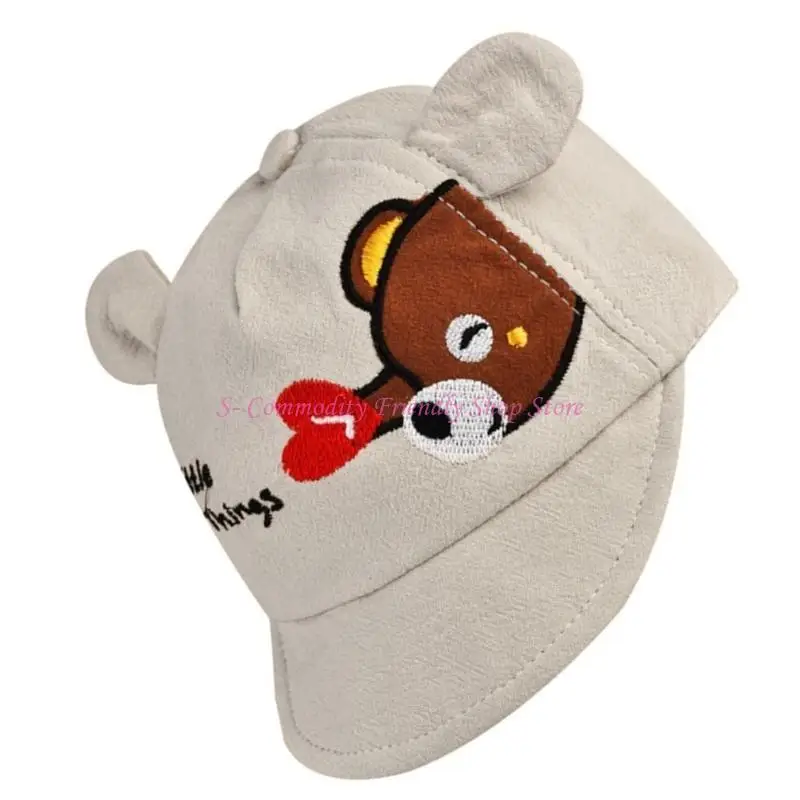 

85AE Kids Sun Hat Lightweight Cotton Hat Fashionable Sun Hat Comfortable Wearing Hat Lightweight Sun Protections Hat Present