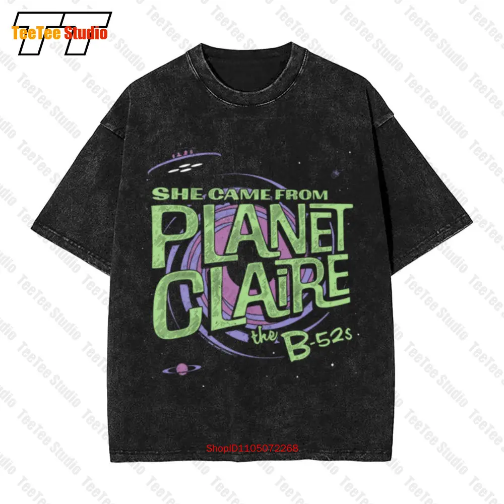 She Came From Planet Claire B 52S Vintage Unisex  T-Shirt DGNV