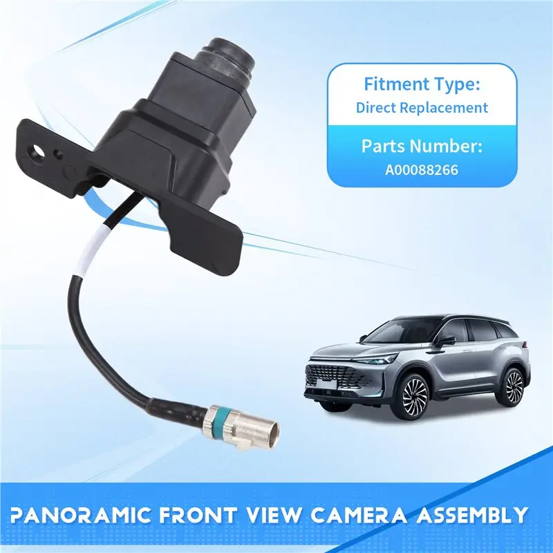 A99F-Panoramic Front View Camera A00088266 For BAIC BIEJING New X7 PLUS Front Bumper Grille Parking Assistance Image