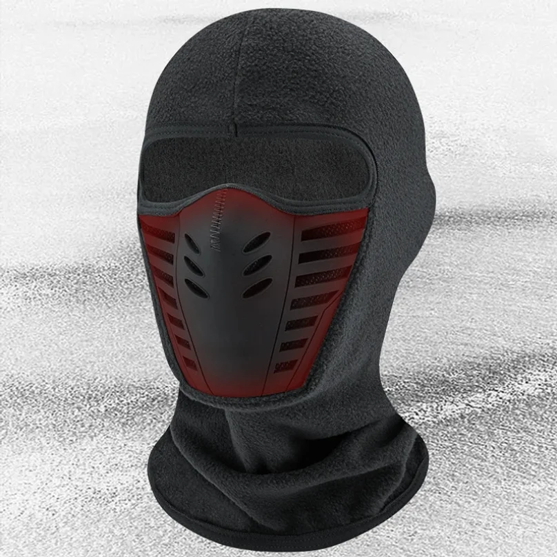 

Motorcycle Mask Fleece Thermal Face Mask Keep Warm Moto Riding Balaclava Motorbike Biker Winter Windproof Ski Mask Men Women
