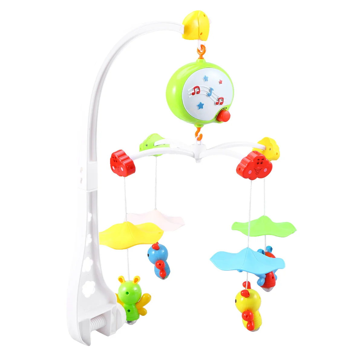 

Rotating Music Hanging Bell Accessories Baby Crib Holder Mobile Bed Toy Arm Bracket Light Bulb Decoration