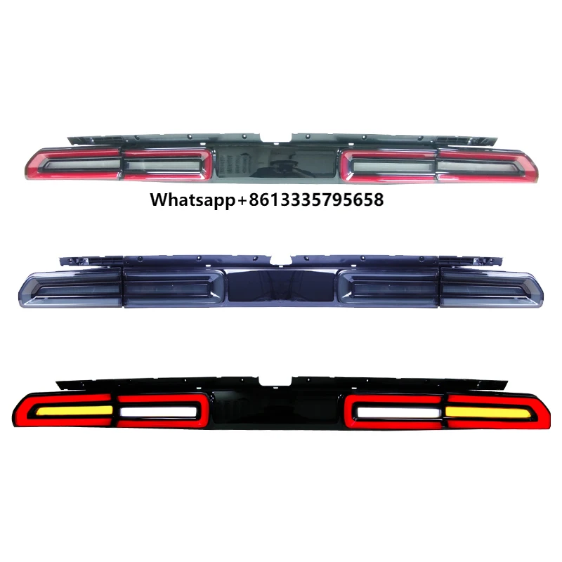 

For Dodge Challenger 2008 2014 Rear Lamp Upgrade New Styles LED Brake Lights Stop Lamp Car Accessories DRL Taillights Assembly