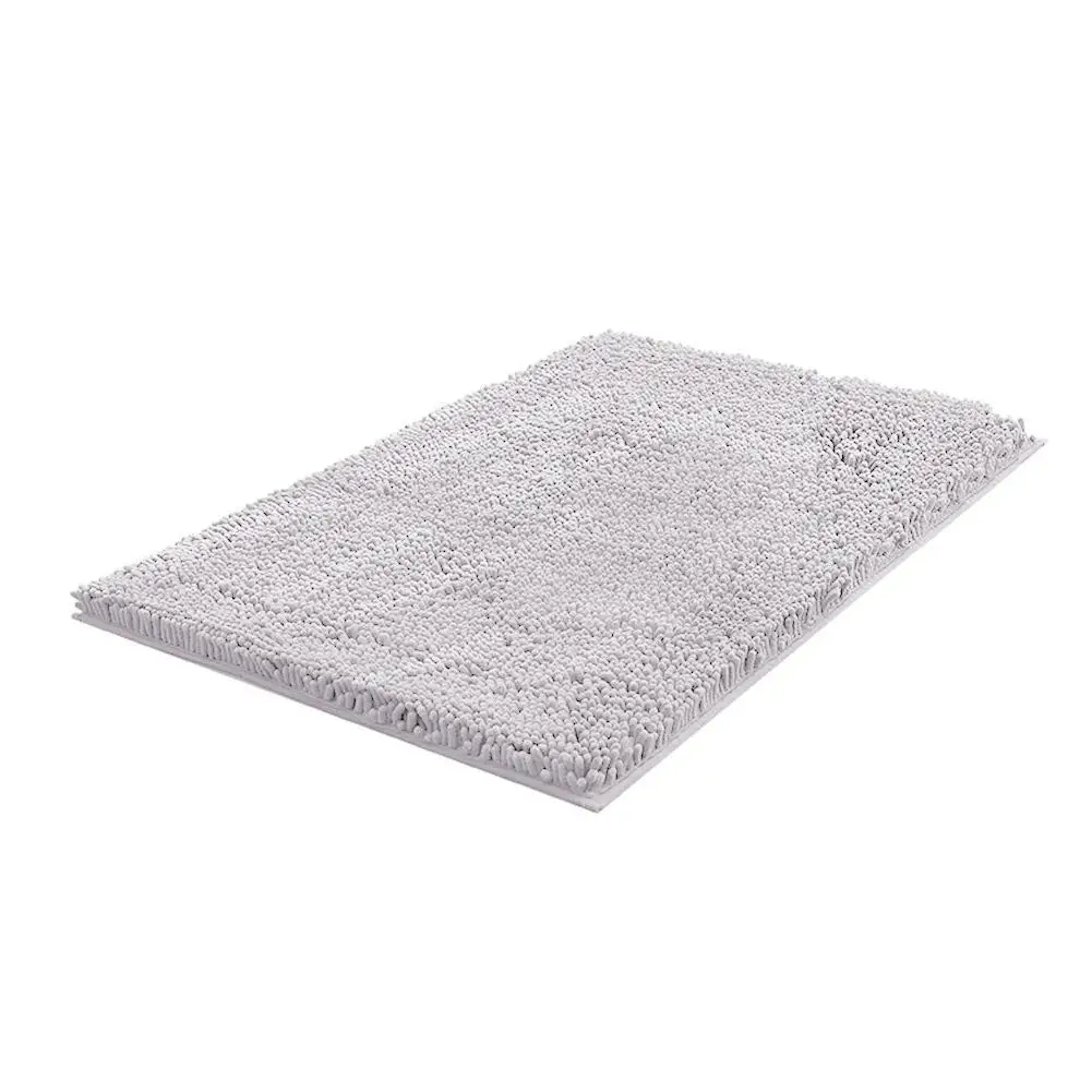 Fluffy Washable Chenille Absorbent Bathroom Floor Mat 40cm Foot Carpet Rug 60cm Bedroom X Kitchen Toilet Pads X5n1