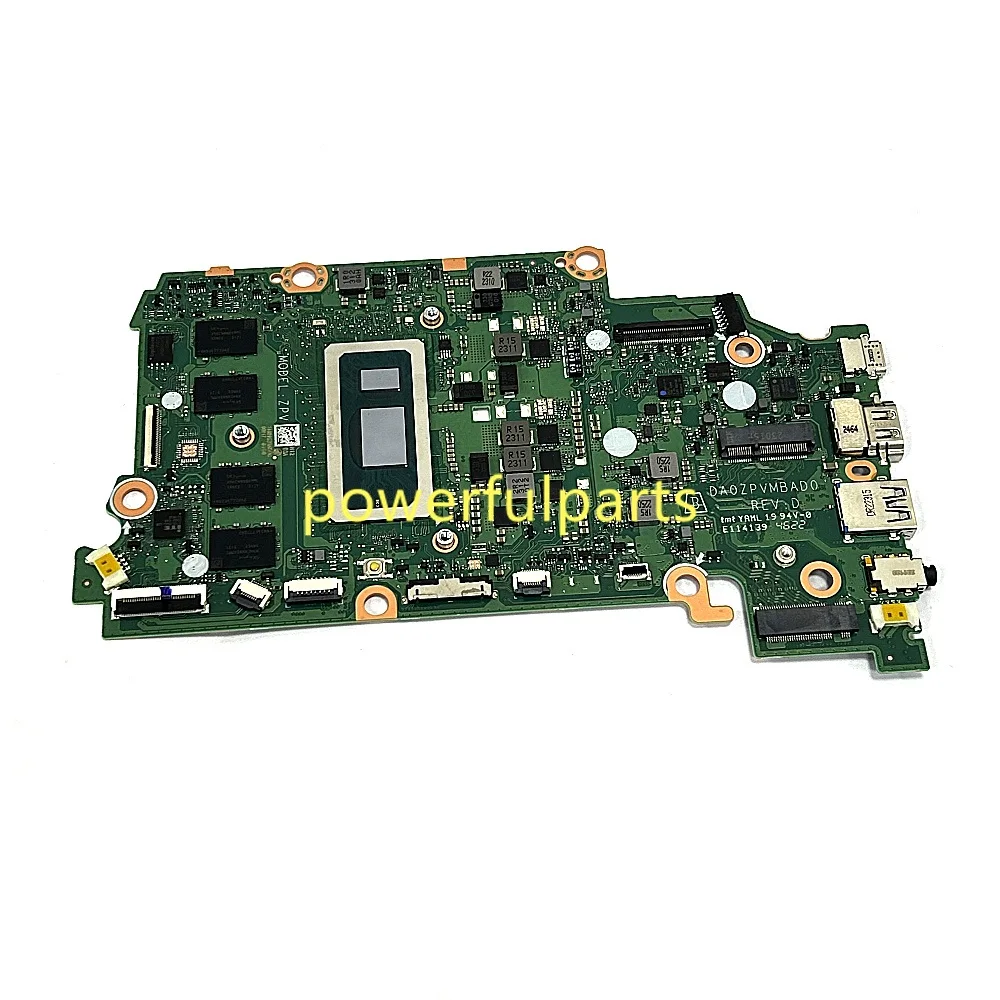 DA0ZPVMBAD0 for Acer Aspire Vero AV14-52 AV14-51 Motherboard I3-1315U I5-1335U 16GB Working Perfect