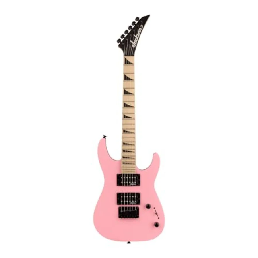 

Dinky Minion JS1XM Electric Guitar in Bubblegum Pink with Maple Fingerboard Ideal for Stage Performances and Studio Recording F